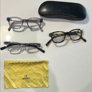 eyebobs eyewear reading Glasses Set of 3- 2 Butch, lil’ pecker